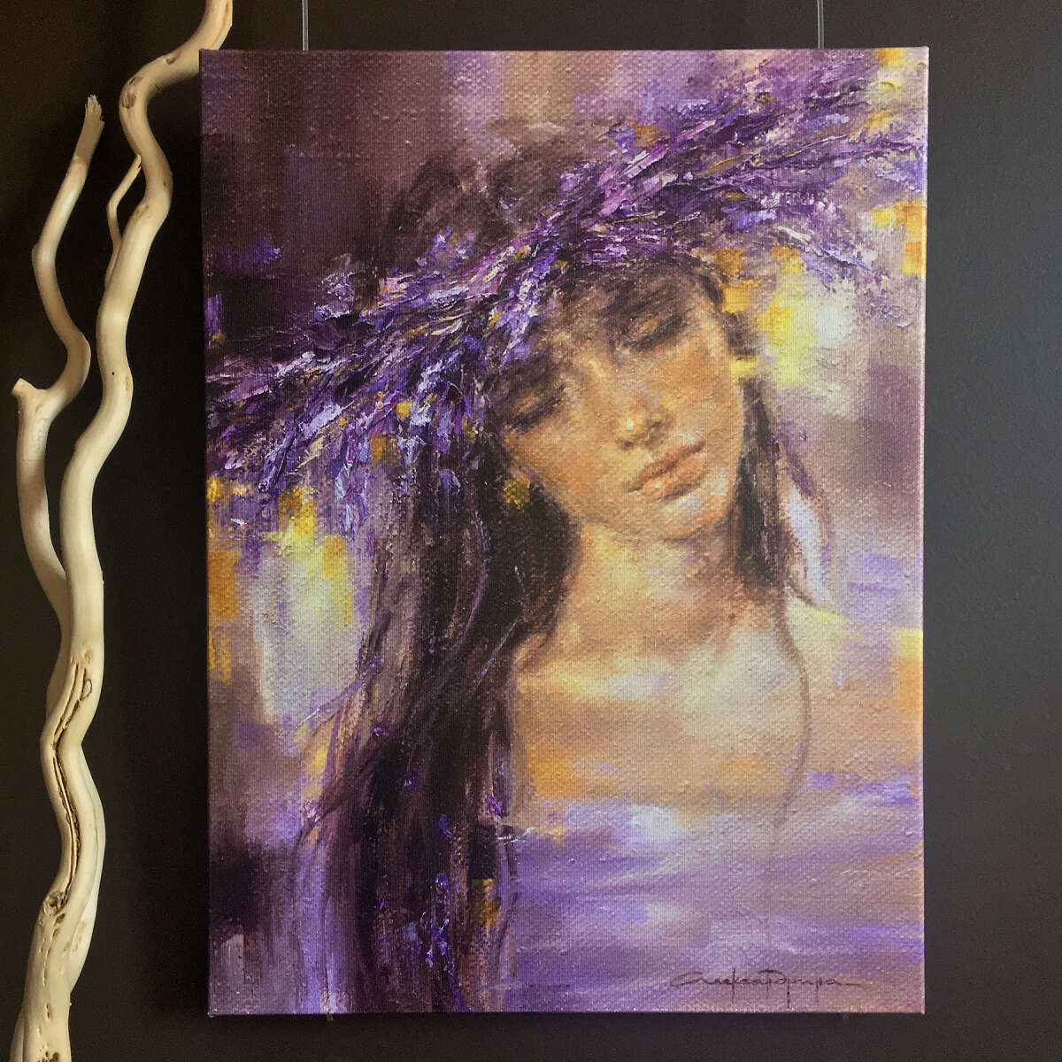 Giclee print of "lavender Dreams" 30x40